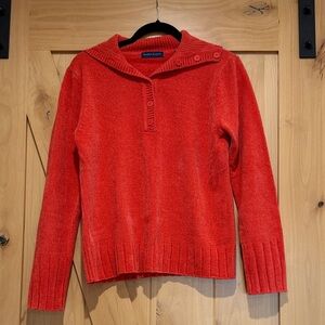 Karen Scott Vibrant Red Cowl Neck Sweater